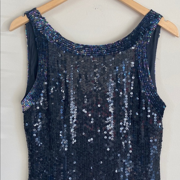 Mukesh nitz black sequin dress size smalll - Picture 1 of 9